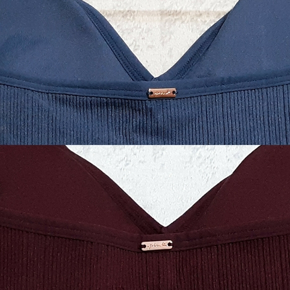 NWT *2* VS PINK Seamless Halter Bra Tops - Picture 8 of 13